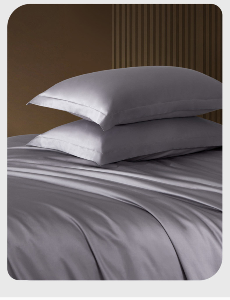 Fuanna 60s Long Staple Cotton Bedding Set | Luxury Satin Cotton Embroidered Bedding | FIRSTSING