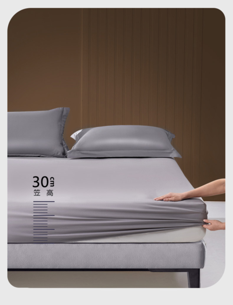 Fuanna 60s Long Staple Cotton Bedding Set | Luxury Satin Cotton Embroidered Bedding | FIRSTSING