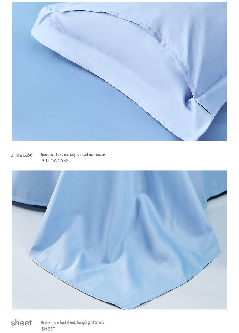 Fuanna 60s Long Staple Cotton Bedding Set | Luxury Satin Cotton Embroidered Bedding | FIRSTSING