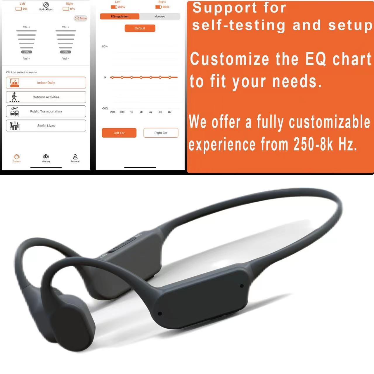 FIRSTSING ZR-A02 Bone Conduction Bluetooth Hearing Aid